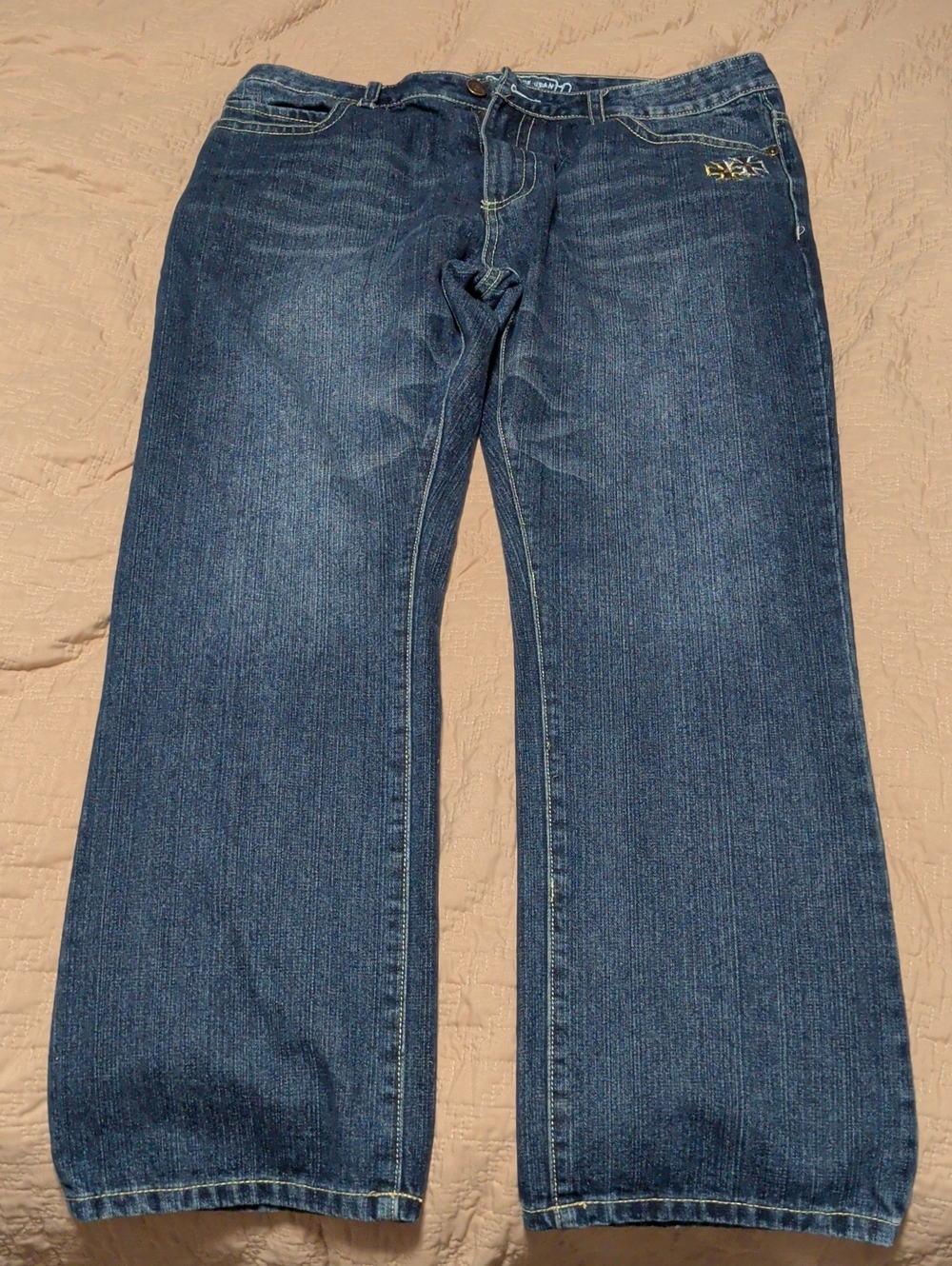 Rare Robin's Jeans Dark Blue Men's Straight-Leg Jeans